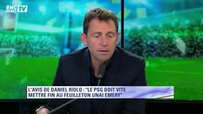 Daniel Riolo : ‘’La direction du PSG doit rapidement se prononcer sur le cas Emery’’