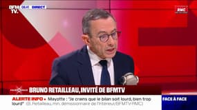 Immigration à Mayotte: Bruno Retailleau souhaite "modifier notre législation"