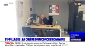 Essonne: la colère d'un concessionnaire après les pillages