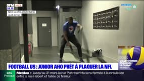 Football américain: Junior Aho, le joueur niçois prêt à intégrer la NFL