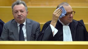 Jean-Noël Guérini (à gauche) est poursuivi dans une affaire de détournement de fonds publics.