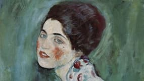 Portrait d'une dame de Gustav Klimt. WIKIMEDIA