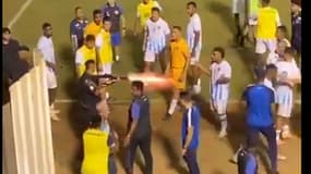 Un policier titre sur un gardien au Brésil, le 10 juillet 2024