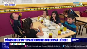 Vénissieux : petits-déjeuners offerts à l'école