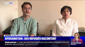 "Nous avons été très chanceux": un couple de réfugiés afghans accueilli à Marseille témoigne