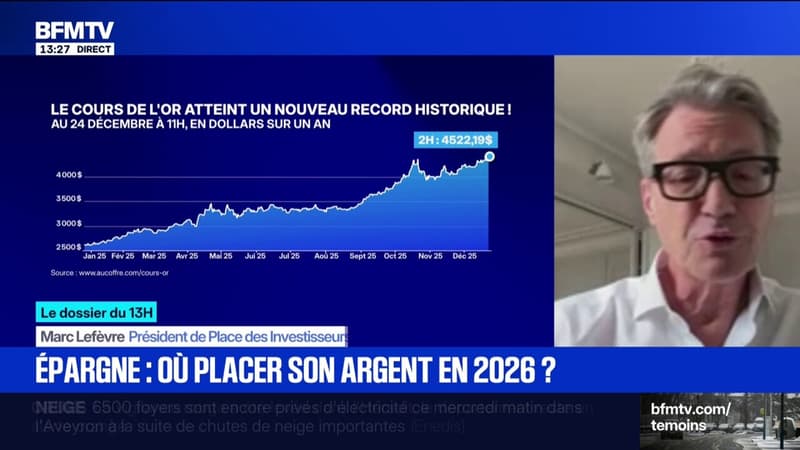LE DOSSIER DU 13H - Épargne: où placer son argent en 2026?