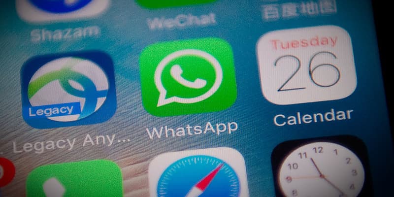 Whatsapp, l'une des applications particulièrement plébiscitées par les confinés