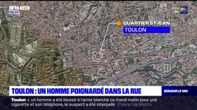 Toulon: un homme poignardé dans la rue