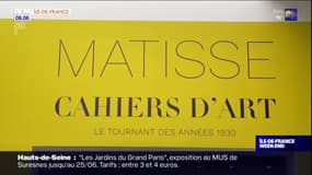 Paris: une exposition consacrée à Henri Matisse au musée de l'Orangerie