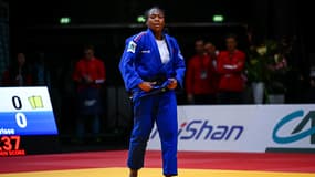 Clarisse Agbégnénou au Paris Grand Slam 2024.