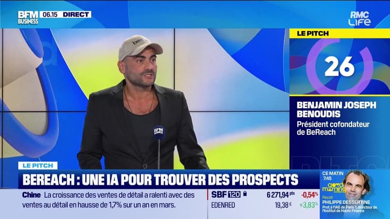 Le Pitch : BeReach, une IA pour trouver des prospects - 16/04