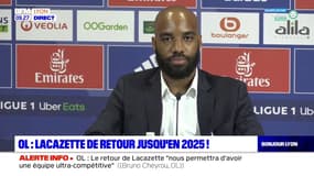 "J'ai progressé dans mon leadership": Alexandre Lacazette détaille ce qui a changé chez lui depuis son départ de l'OL