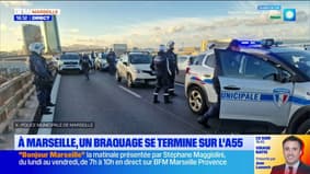 À Marseille, un braquage se termine sur l'A55