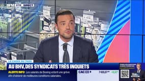 Le choix du 7.20 : Au BHV, des syndicats très inquiets - 13/09