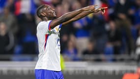 Randal Kolo Muani lors de France-Belgique le 9 septembre 2024 en Ligue des nations