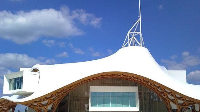 Le centre Pompidou, à Metz