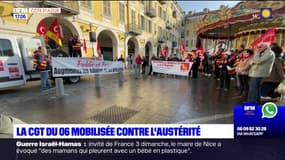 Alpes-Maritimes: la CGT mobilisée contre l'austérité