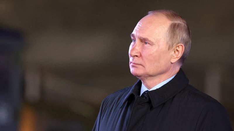 Vladimir Poutine le 8 novembre 2022 à Moscou