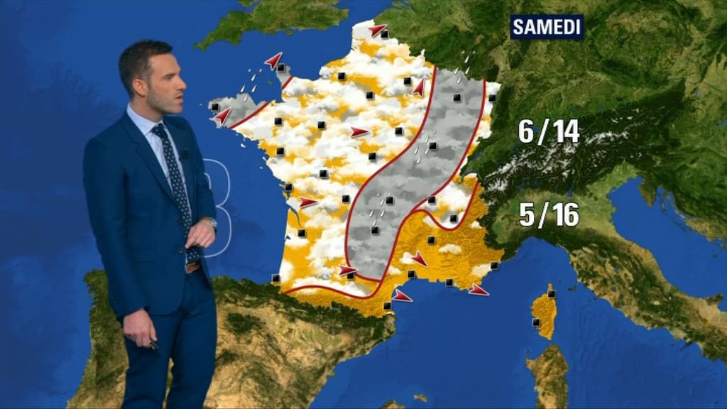 Le temps pour le 2 mars