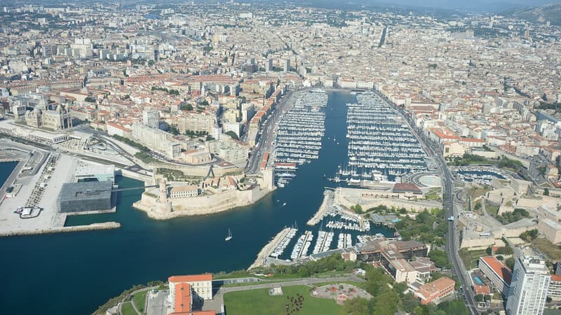 Vue de Marseille, le 30 juin 2015. 
