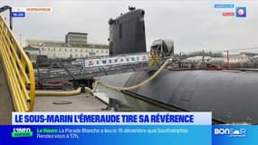 Cherbourg: le sous-marin L'Émeraude tire sa révérence après 37 ans de service