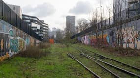 Parmi les sites proposés, 1.400 m2 de la Petite Ceinture.