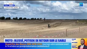 Loon-Plage: le pilote de moto Milko Potisek est de retour à l'entrainement après sa blessure