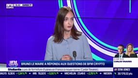 Bruno Le Maire a répondu aux questions de BFM Crypto