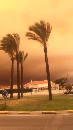 Incendie au Portugal: impressionnant nuage de fumée dans le ciel d'Albufeira - Témoins BFMTV