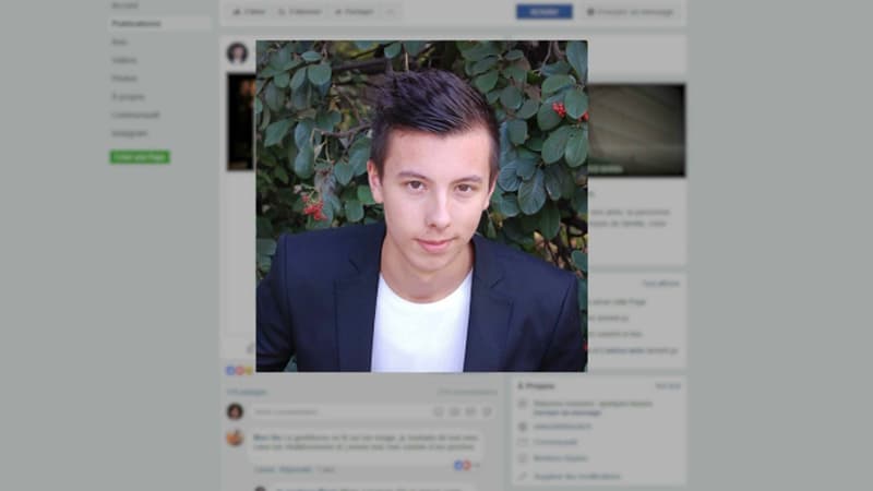 Sur la page "Je soutiens Marin", le jeune homme ou sa famille racontent son combat pour recouvrir la santé. - Capture BFMTV - Page Facebook Je soutiens Marin.