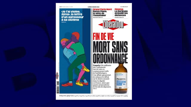 La Une de Libération ce lundi 8 mars