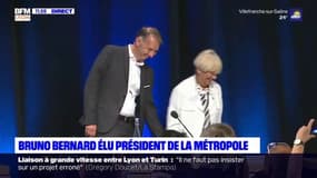 Bruno Bernard officiellement élu président de la métropole de Lyon