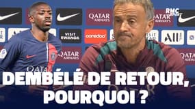 PSG : La réponse sèche de Luis Enrique sur le retour de Dembélé dans le groupe