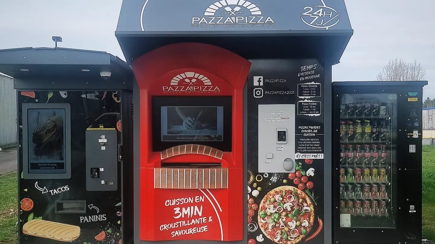 Adial a mis au point un distributeur de paninis et tacos