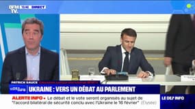 L'Élysée annonce qu'un débat et un vote seront organisés sur "l'accord bilatéral de sécurité conclu avec l'Ukraine le 16 février"