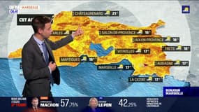 Météo Provence: de belles éclaircies, 17°C à Marseille