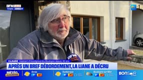Pas-de-Calais: la Liane s'est calmée après un bref débordement