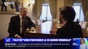 Piotr Tolstoï, vice-président de la Douma: "Vous, les Français, êtes en train de provoquer la Troisième Guerre mondiale"