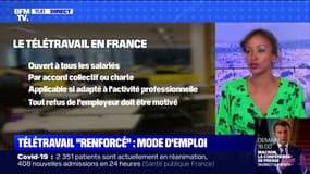 Télétravail "renforcé": quelles sont les règles ? BFMTV répond à vos questions