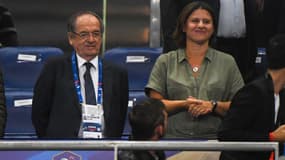 Noël Le Graët et Roxana Maracineanu, au Stade de France le 10 septembre 2019