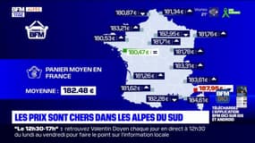 Panier BFM DICI: les prix augmentent dans les Alpes du Sud