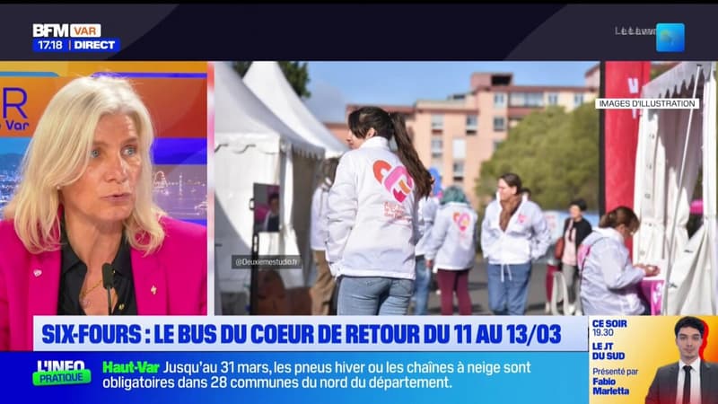 Six-Fours-les-Plages: le bus du cœur de retour du 11 au 13 mars