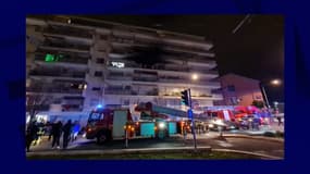 Les pompiers sont intervenus pour un feu d'appartement voie Romaine à Nice dans la nuit de jeudi à vendredi.