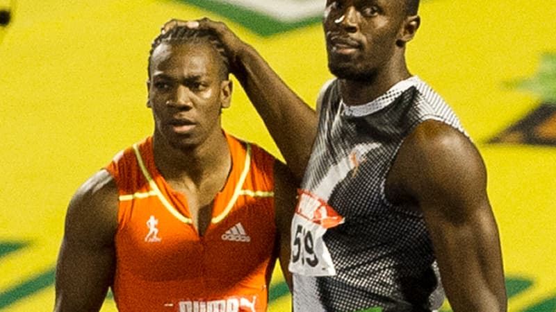 Yohan Blake et Usain Bolt