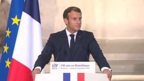 Emmanuel Macron: "On ne choisit jamais une part de France, on choisit la France"
