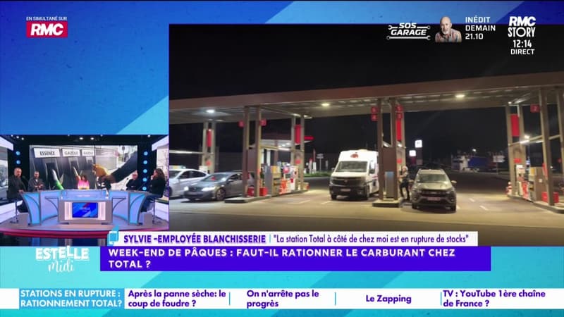 Rationner le carburant chez Total : "Ils sont en rupture de stock", raconte Sylvie
