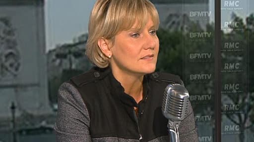 Nadine Morano, secrétaire d’État à la Famille et à la Solidarité