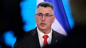 Le ministre des Affaires étrangères israélien Gideon Sa'ar le 5 juin 2025 à Berlin. (Photo d'archive)