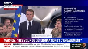 La Marseillaise entonnée après les vœux d'Emmanuel Macron aux armées françaises