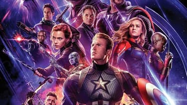 Détail de l'affiche d'Avengers Endgame